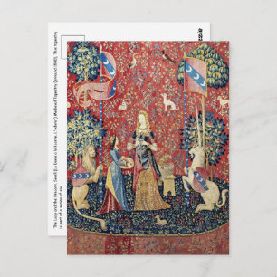 Cartão Postal A Senhora e o Unicórnio, Cheiro