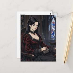Cartão Postal A Senhora Vampira