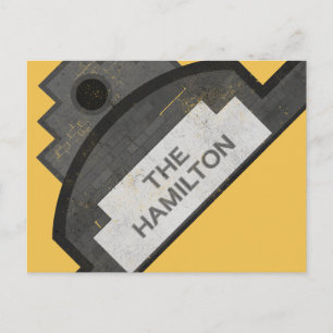 Cartão Postal a sinalização de hamilton