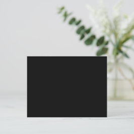 Cartão Postal A solid black textured surface fills the entire 