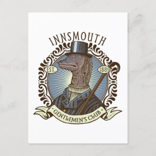 Cartão Postal A Sombra sobre o Gentleman de Innsmouth Lovecraft
