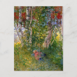 Cartão Postal A soneca ao ar livre