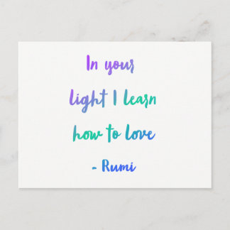 Cartão Postal À Sua Luz