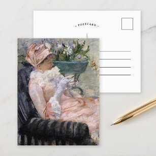 Cartão Postal A Taça do Chá   Mary Cassatt