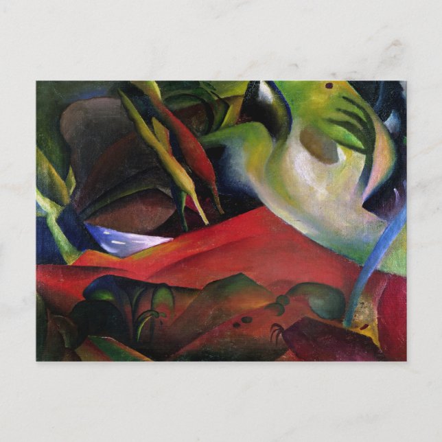 Cartão Postal A Tempestade, 1911 (Frente)