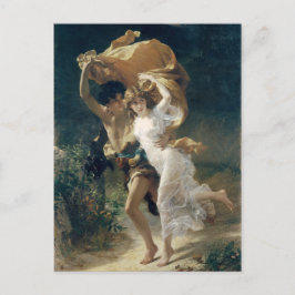 Cartão Postal A Tempestade de Pierre Auguste Cot