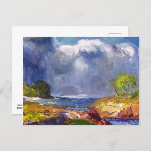 Cartão Postal A tempestade que vem George Bellows