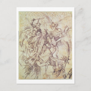 Cartão Postal A tentação da Rua. Anthony (gravura)