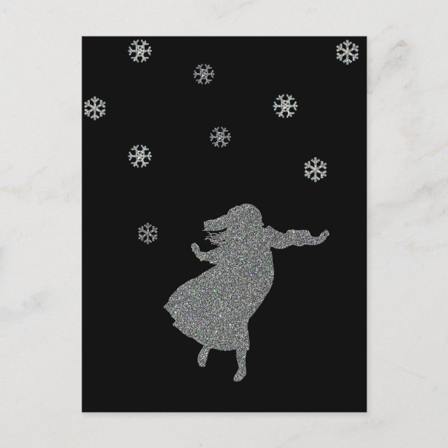 Cartão Postal A Terra da Neve (Frente)