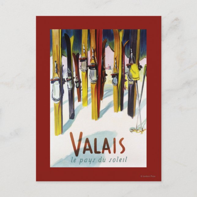 Cartão Postal A Terra do Sol - Pássaros em Neve (Frente)