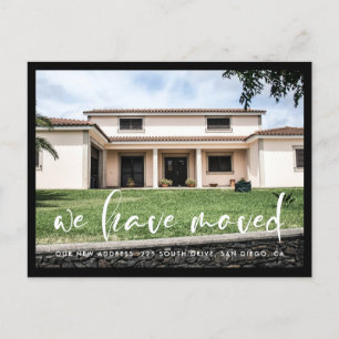 Cartão Postal A tipografia moderna da moda...