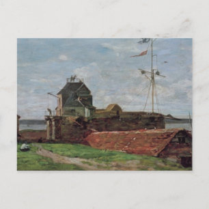Cartão Postal A Torre Anterior Francois em le Havre, 1852