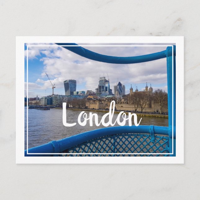 Cartão Postal A Torre de Londres Inglaterra Grã-Bretanha (Frente)