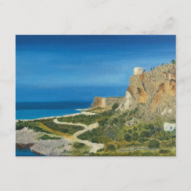 Cartão Postal A Torre de Vigilância (Frente)