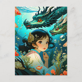 Cartão Postal A tradição do conto de fadas eslavo apresenta prin