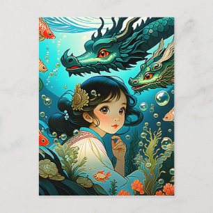 Cartão Postal A tradição do conto de fadas eslavo apresenta prin