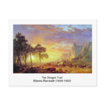 A Trilha do Oregon, Albert Bierstadt