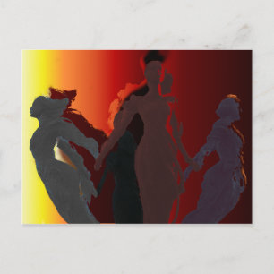 Cartão Postal A Tripla Deusa