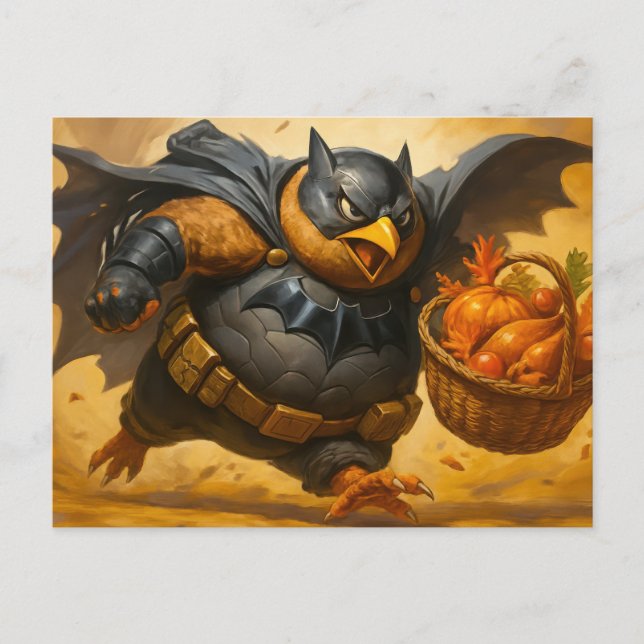 Cartão Postal A Turquia Escura (Frente)