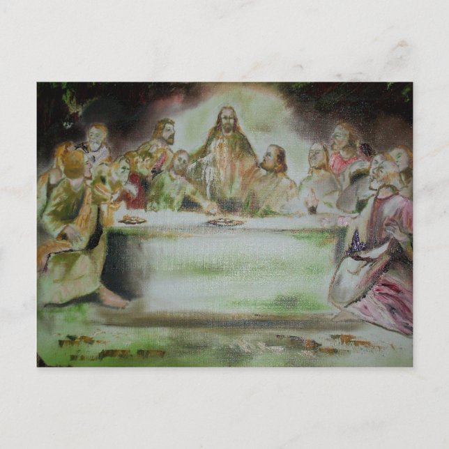 Cartão Postal A Última Ceia (Frente)