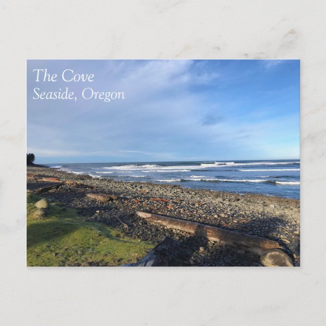Cartão Postal A Vaca em Seaside, Oregon (Frente)