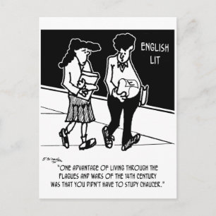 Cartão Postal A Vantagem da Peste