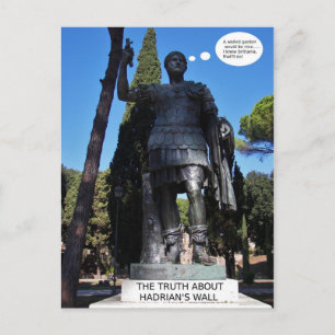 Cartão Postal A verdade sobre a parede de Hadrian.