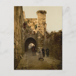 Cartão Postal A Via Dolorosa em Jerusalém