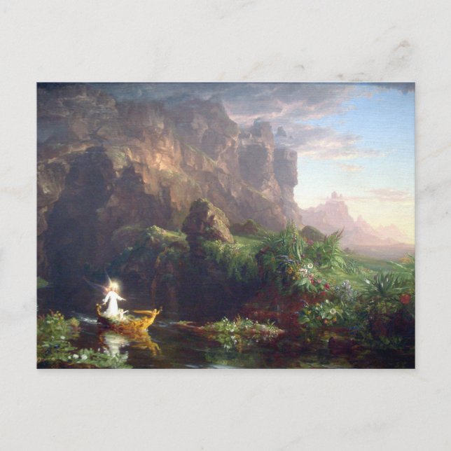 Cartão Postal A Viagem da Vida - Infância de Thomas Cole (Frente)