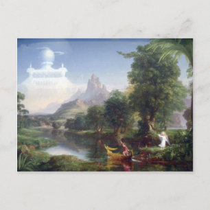 Cartão Postal A Viagem da Vida - Juventude de Thomas Cole