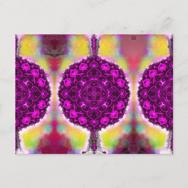 Cartão Postal A vibração da luz (Frente)