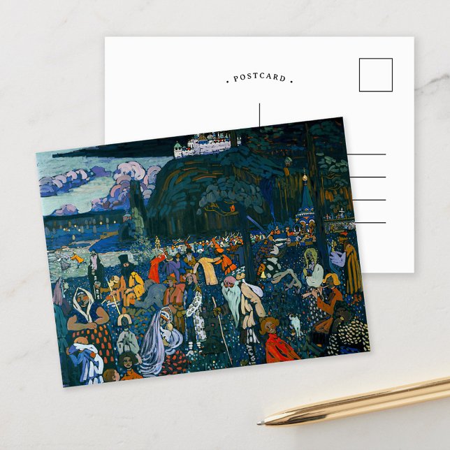 Cartão Postal A Vida Colorida | Kandinsky (Criador carregado)
