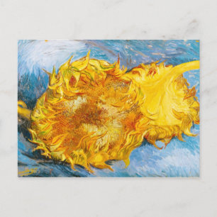 Cartão Postal "A vida com dois girassóis" por Vincent Van Gogh