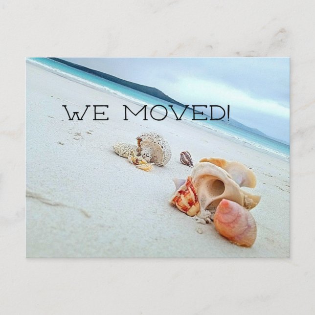 Cartão Postal A vida é apenas uma praia (Frente)