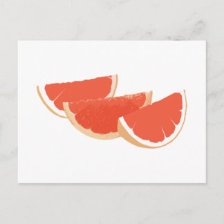 Cartão Postal A vida é como uma toranja.
