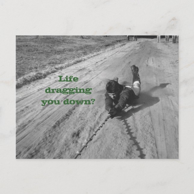 Cartão Postal A vida é um cartão-postal (Frente)