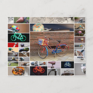 Cartão Postal A vida é uma bela viagem de bicicleta!