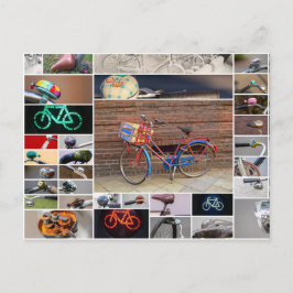 Cartão Postal A vida é uma bela viagem de bicicleta!
