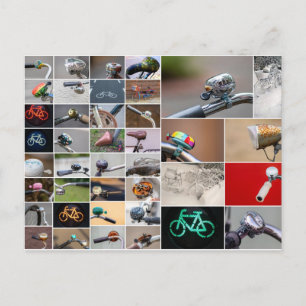 Cartão Postal A vida é uma bela viagem de bicicleta!