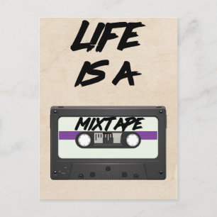 Cartão Postal a vida é uma mixtape citação inspiradora