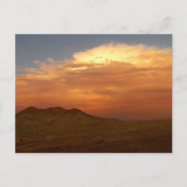 Cartão Postal A Vida Em Marte... (Frente)