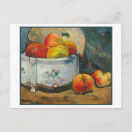 Cartão Postal A Vida Estática com Pêssegos de Paul Gauguin