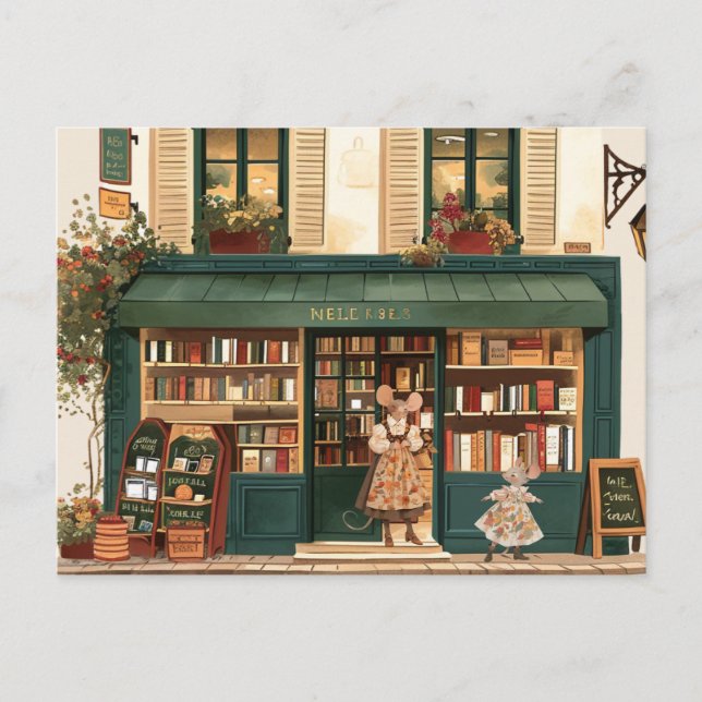 Cartão Postal A vida na cidade de Mice - Pequena Sra. Elody (Frente)