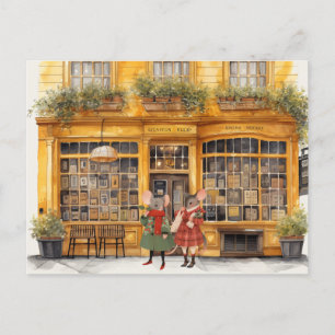 Cartão Postal A vida na cidade de ratos - Cartão-postal para o d