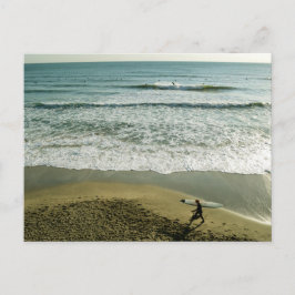 Cartão Postal A Vida na Praia - Baía de Sagami, Japão