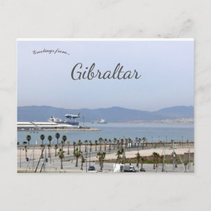 Cartão Postal A View of Gibraltar