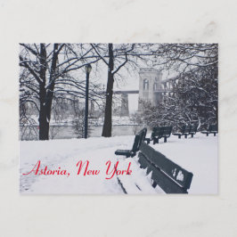 Cartão Postal A View of Hellgate Bridge, Astoria NY Cartão-posta