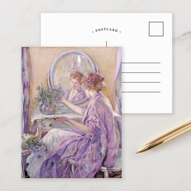 Cartão Postal A Violet Kimono | Robert Reid (Criador carregado)