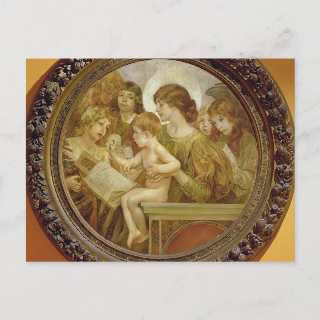 Cartão Postal A Virgem dos Anjos (Frente)