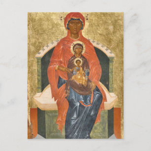 Cartão Postal A Virgem, St. Anne e Cristo, Angelos Akotantos